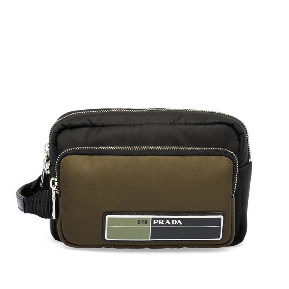 Prada technical outlet fabric bag