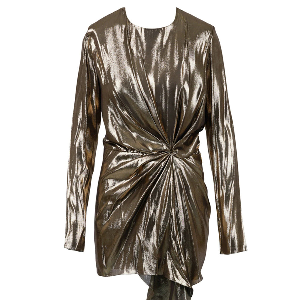 SAINT LAURENT: dress for woman - Gold