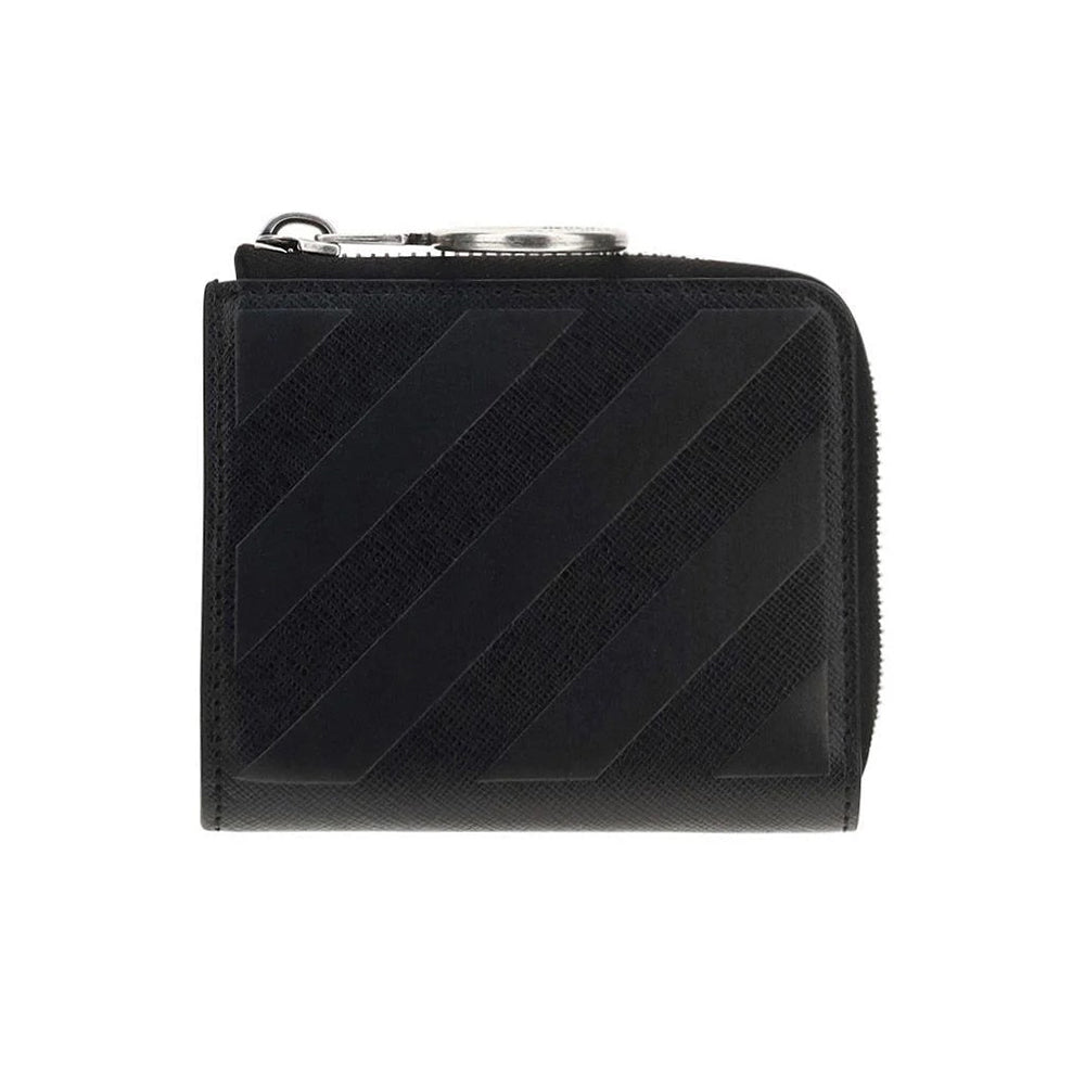 Off-White Diag Print Bi-fold Wallet