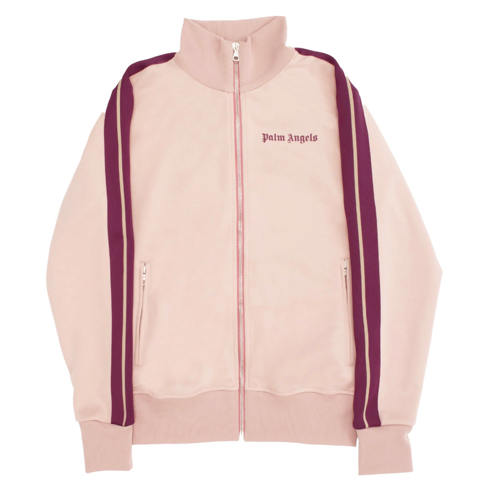 Polyester Black and Pink Palm Angels Track Jacket - Jacket Makers