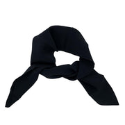 Chloe Women's Silk Neck Scarf Black - Year Zero LA