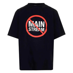 Cotton Mainstream LA Vetements Black Zero No – Women\'s T-Shirt Year